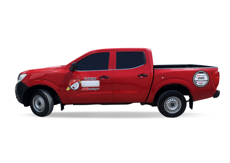 Camioneta Mirage Rotulacion